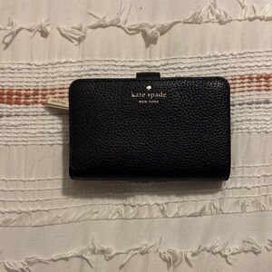 Kate Spade Textured Black Wallet